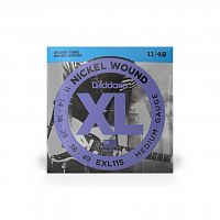Струны для электрогитар DADDARIO EXL115 XL NICKEL WOUND MEDIUM (11-49) - JCS.UA