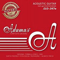 Струни для акустичної гітари Adamas Composite Gauging 1849 Light - JCS.UA