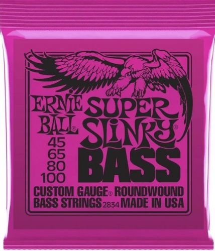 Струны для бас-гитары Ernie Ball P02834 - JCS.UA