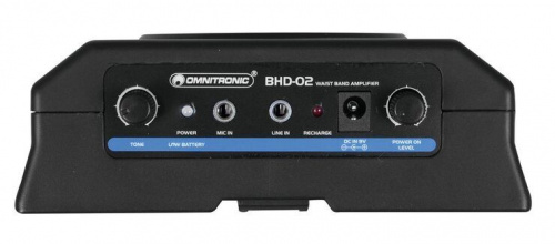 Портативная акустическая система Omnitronic BHD-02 - JCS.UA фото 2
