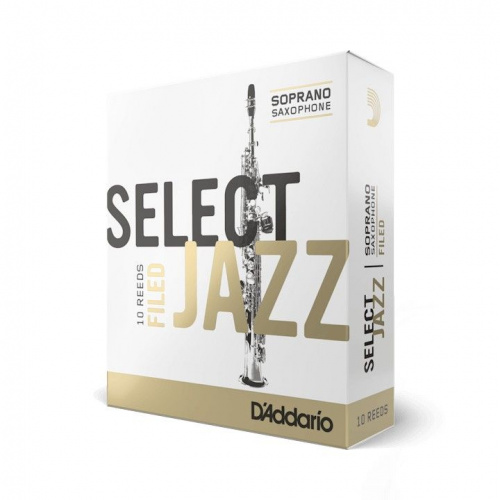 Трость для сопрано саксофона D'ADDARIO RSF10SSX4M Select Jazz - Soprano Sax 4M (1шт) - JCS.UA фото 2