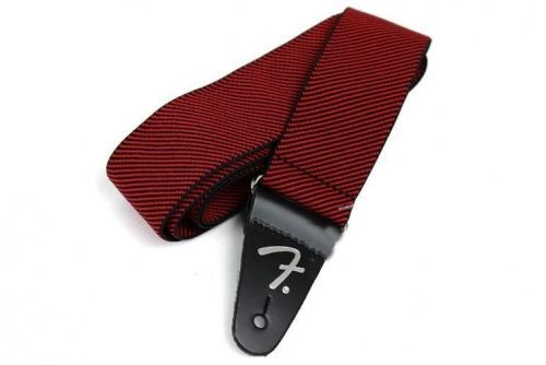 Ремень гитарный FENDER WEIGHLESS TWEED STRAP, RED - JCS.UA фото 4