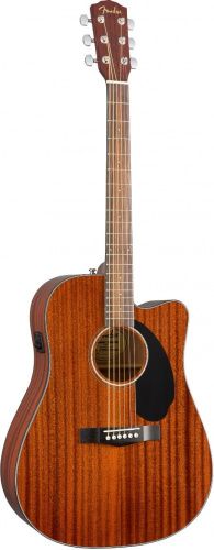 Электроакустическая гитара FENDER CD-60SCE ALL MAHOGANY NATURAL - JCS.UA