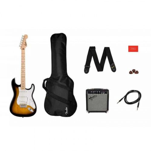 Гітарний набір SQUIER by FENDER SONIC STRATOCASTER PACK MN 2-COLOR SUNBURST - JCS.UA