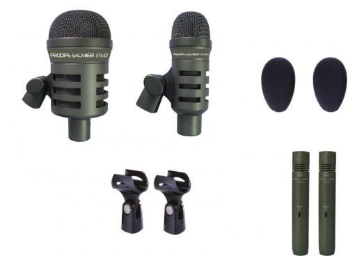 Микрофонный комплект для барабанов PRODIPE SALMIERI  ST-4 - JCS.UA
