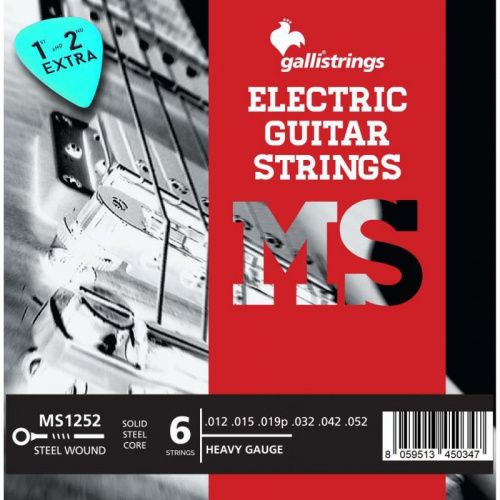 Струны для электрогитары Gallistrings MS1252 HEAVY - JCS.UA