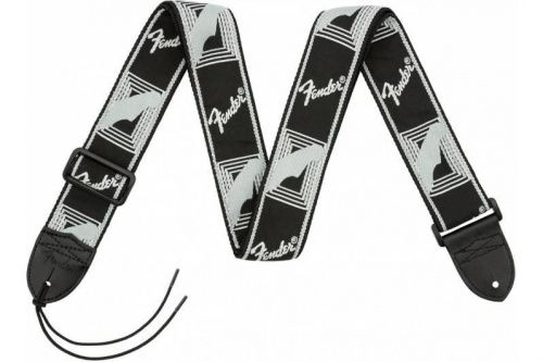 Ремінь гітарний FENDER STRAP 2 MONOGRAMMED BLACK/LIGHT GREY/DARK GREY - JCS.UA