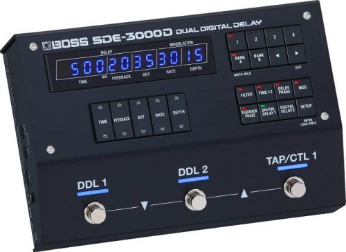 Педаль ефектів Boss SDE-3000D Dual Digital Delay - JCS.UA фото 2
