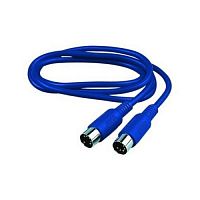Кабель Reloop MIDI cable 5.0 m blue - JCS.UA