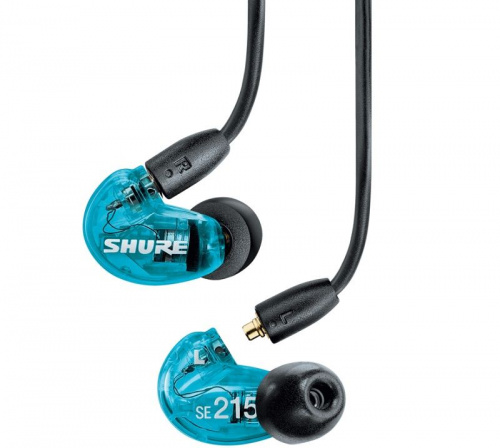 Внутрішньоканальні навушники Shure SE215SPE-B + BT2-EFS - JCS.UA фото 2