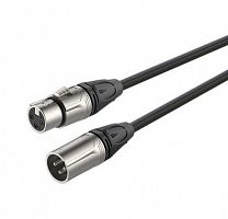Готовый микрофонный кабель Roxtone DMXX200L1, 2x0.22 кв.мм, вн.диаметр 6 мм, 1 м - JCS.UA