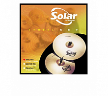 Набір тарілок Sabian SOLAR 2-pack (14 "Hats + 18" CrashRide) - JCS.UA