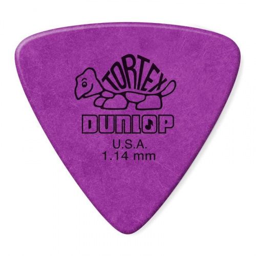 Медіатори DUNLOP 431P1.14 TORTEX TRIANGLE PICK 1.14MM - JCS.UA