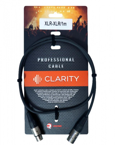 Кабель Clarity XLR-XLR / 1m - JCS.UA