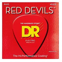 Струни DR STRINGS RDB-45 RED DEVILS BASS - MEDIUM (45-105) - JCS.UA