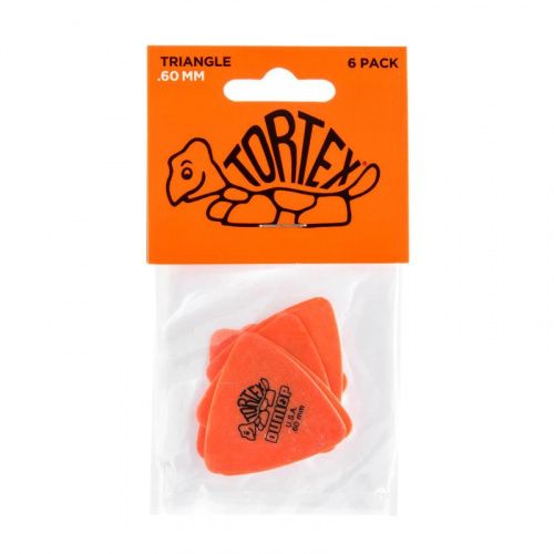Медіатори DUNLOP 431P.60 TORTEX TRIANGLE PICK .60MM - JCS.UA фото 4