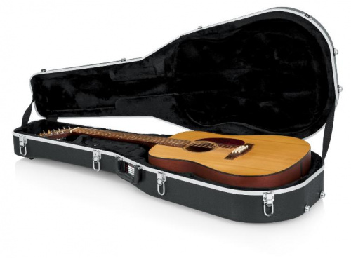 Кейс для 12-струнной акустической гитары GATOR GC-DREAD-12 12-String Dreadnought Guitar Case - JCS.UA фото 2