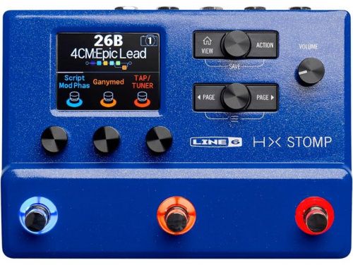 Процесор ефектів LINE6 HX Stomp Limited Edition Blue - JCS.UA