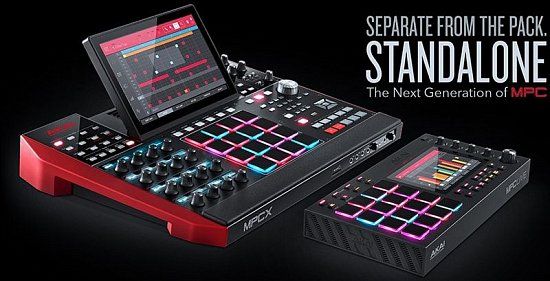 Akai представляє новинки - семплери MPC X і MPC Live!