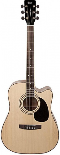Акустическая гитара с чехлом CORT AD880CE (NS) w/bag - JCS.UA