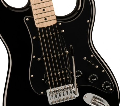 Электрогитара Squier Sonic Stratocaster HSS Black - JCS.UA фото 4
