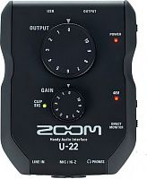 Аудіоінтерфейс Zoom U-22 - JCS.UA