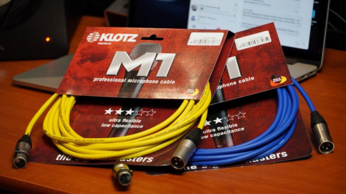 Комплект мікрофонних кабелів Klotz M1K25FM0500 (UA) - JCS.UA