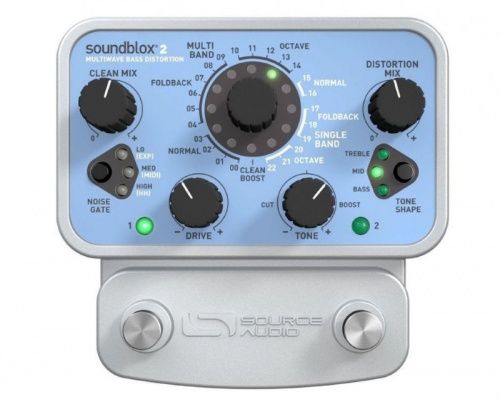 Процессор эффектов SOURCE AUDIO SA221 Soundblox 2 Multiwave Bass Distortion - JCS.UA