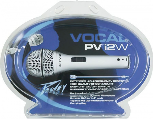 Мікрофон PEAVEY PVI2W 1/4 "MIC - JCS.UA фото 4