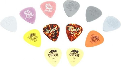 Медіатори DUNLOP PVP101 GUITAR PICK LT/MD VARIETY PACK - JCS.UA