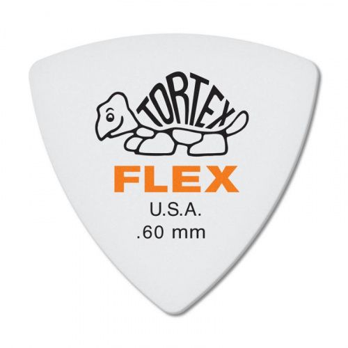 Медиаторы DUNLOP 456P.60 TORTEX FLEX TRIANGLE PICK .60MM - JCS.UA