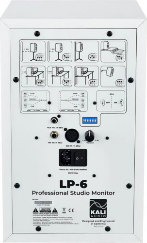 Монітор Kali Audio LP-6 White - JCS.UA фото 2