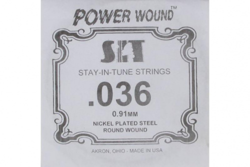 Струна для електрогітари SIT STRINGS 036PW - JCS.UA