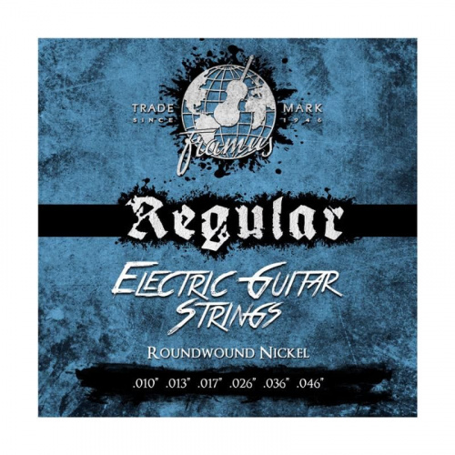 Струны для электрогитары FRAMUS 45220 BLUE LABEL REGULAR (10-46) - JCS.UA