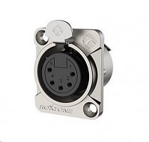 Разъем Roxtone RX5FD-NT 5-pin XLR female (мама) - JCS.UA