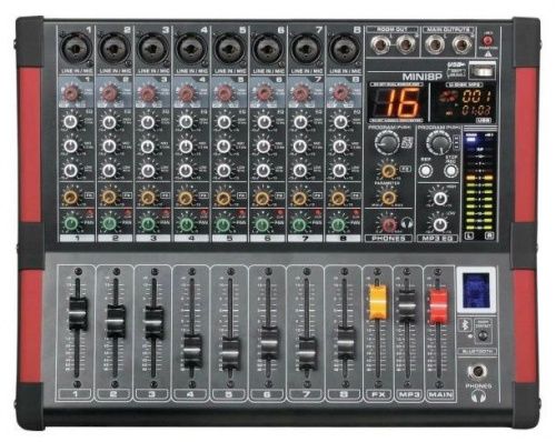 Активний мікшерний пульт Emiter-S AM-MINI8P, 2x170Вт - JCS.UA