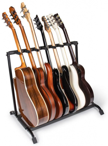 Cтенд для семи гитар GATOR FRAMEWORKS RI-GTR-RACK7 Rok-it 7x Collapsible Guitar Rack - JCS.UA фото 6