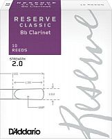 Трости для кларнета D'ADDARIO DCT1020 Reserve Classic Bb Clarinet #2.0 - 10 Box - JCS.UA