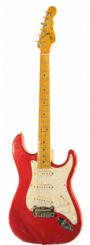 Електрогітара G & L LEGACY (Candy Apple Red, maple, 3-ply Pearl). №CLF45213 - JCS.UA