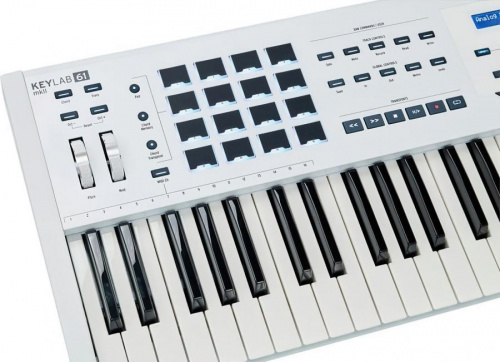 MIDI-клавіатура Arturia KeyLab 61 MKII White - JCS.UA фото 9