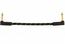 Патч-кабель FENDER CABLE DELUXE SERIES 6" PATCH BLACK TWEED - JCS.UA