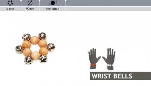 Перкусійний браслет Rohema Wristbell 6 Bells - JCS.UA фото 2