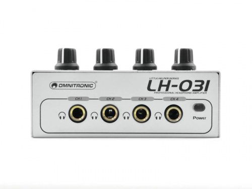 Підсилювач для навушників OMNITRONIC LH-031 - JCS.UA фото 3