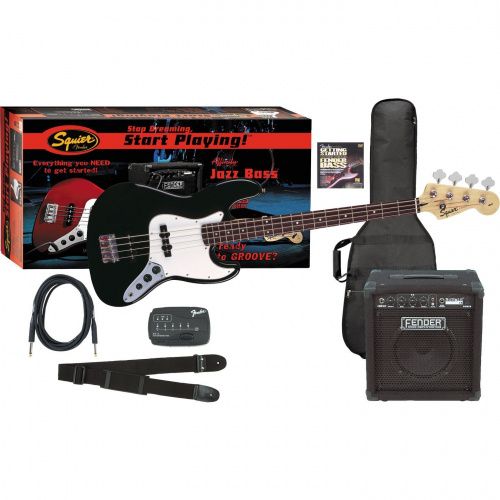 Бас-гітарний набір Fender Squier Affinity J-Bass & Rumble 15 AMP BLK - JCS.UA