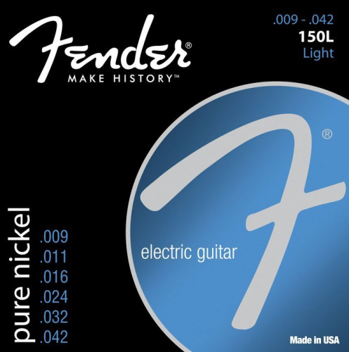 Струни для електрогітари Fender 150L - JCS.UA