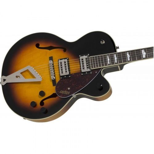 Полуакустическая электрогитара GRETSCH G2420 STREAMLINER w CHROMATIC II LR BROOKLYN BURST - JCS.UA фото 2