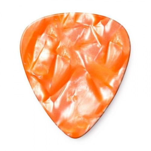 Медіатори DUNLOP 483P08MD CELLULOID ORANGE PEARLOID PICK MEDIUM - JCS.UA фото 2