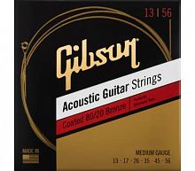 Струны для акустических гитар GIBSON SAG-CBRW13 COATED 80/20 BRONZE ACOUSTIC GUITAR STRINGS MEDIUM - JCS.UA