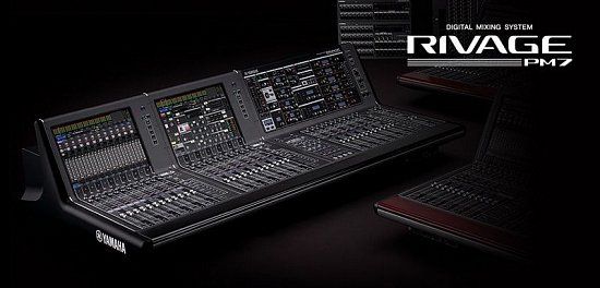 Новинка! Зустрічайте цифрову мікшерну систему YAMAHA RIVAGE PM7!
