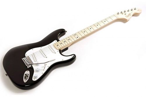 Электрогитара SQUIER by FENDER AFFINITY SERIES STRATOCASTER MN BLACK - JCS.UA фото 3